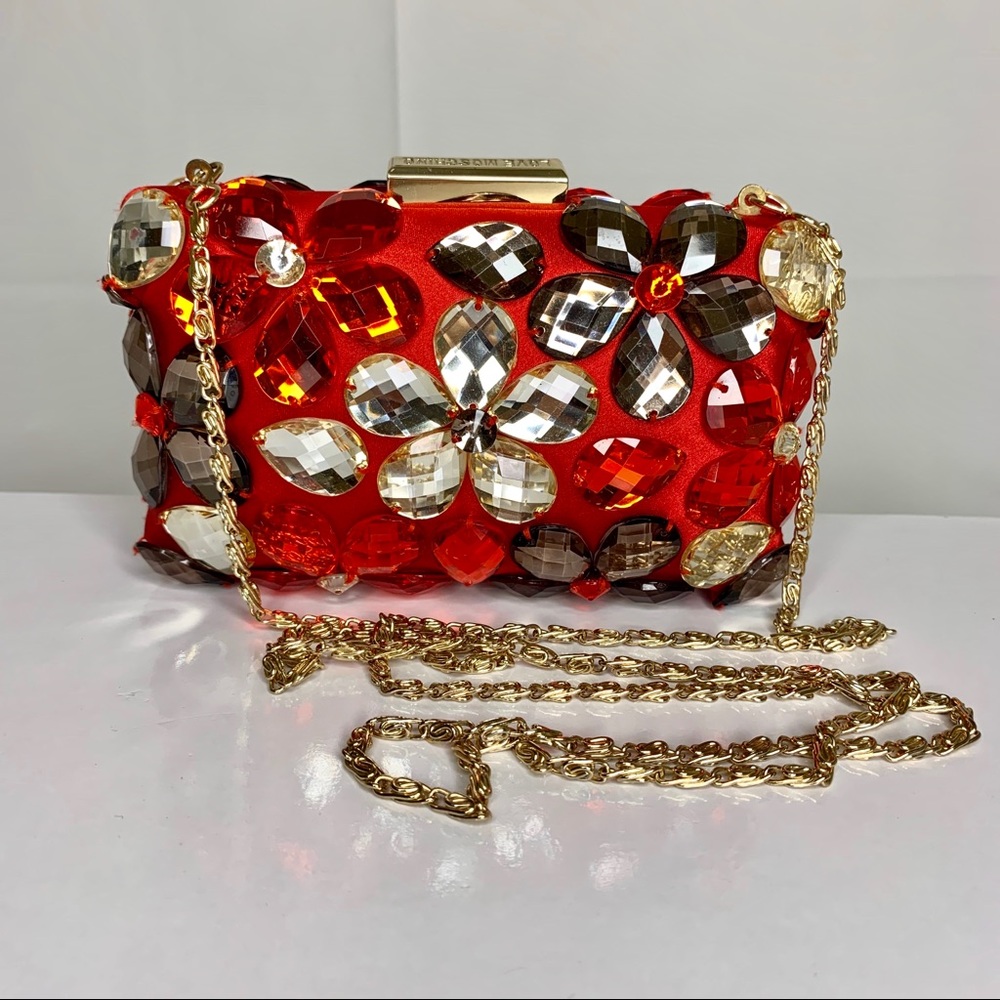 Love Moschino Daisy Jewel Clutch